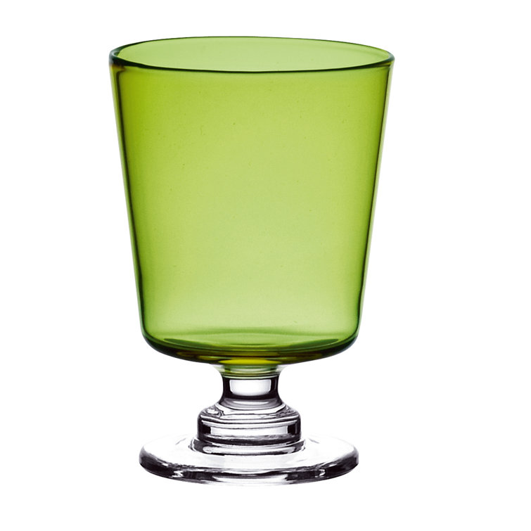 Winston Porter Edenbridge 2 Piece 9oz. Glass Goblet Glassware Set
